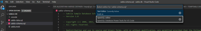 ApexSQL Editor