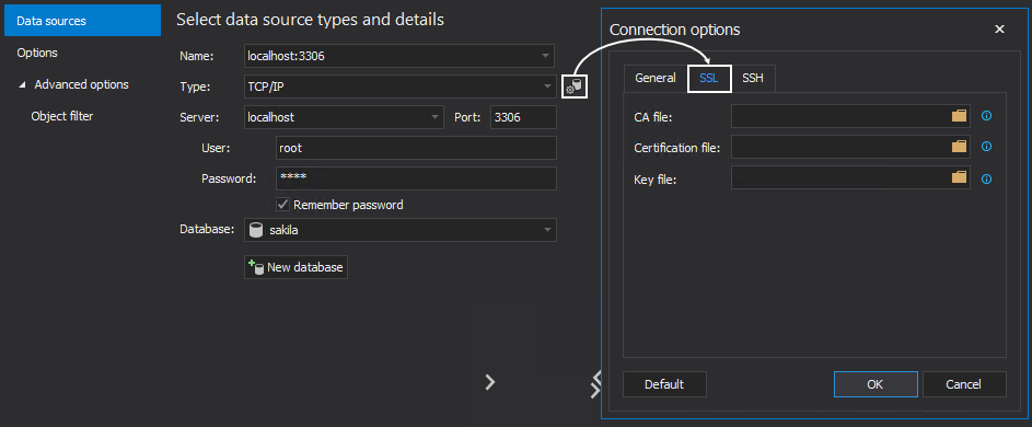 MySQL Connections SSL