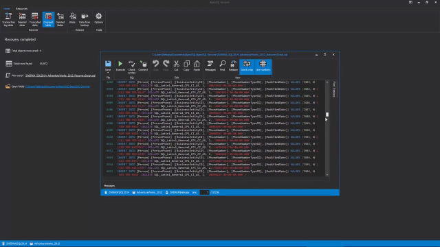 An introduction to ApexSQL Recover